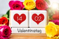 Grüße zum Valentinstag