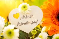 Schönen Valentinstag - Gruß im Bild