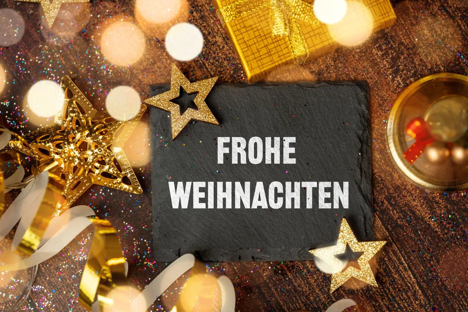 Schönes weihnachtsbild für frohe weihnachten