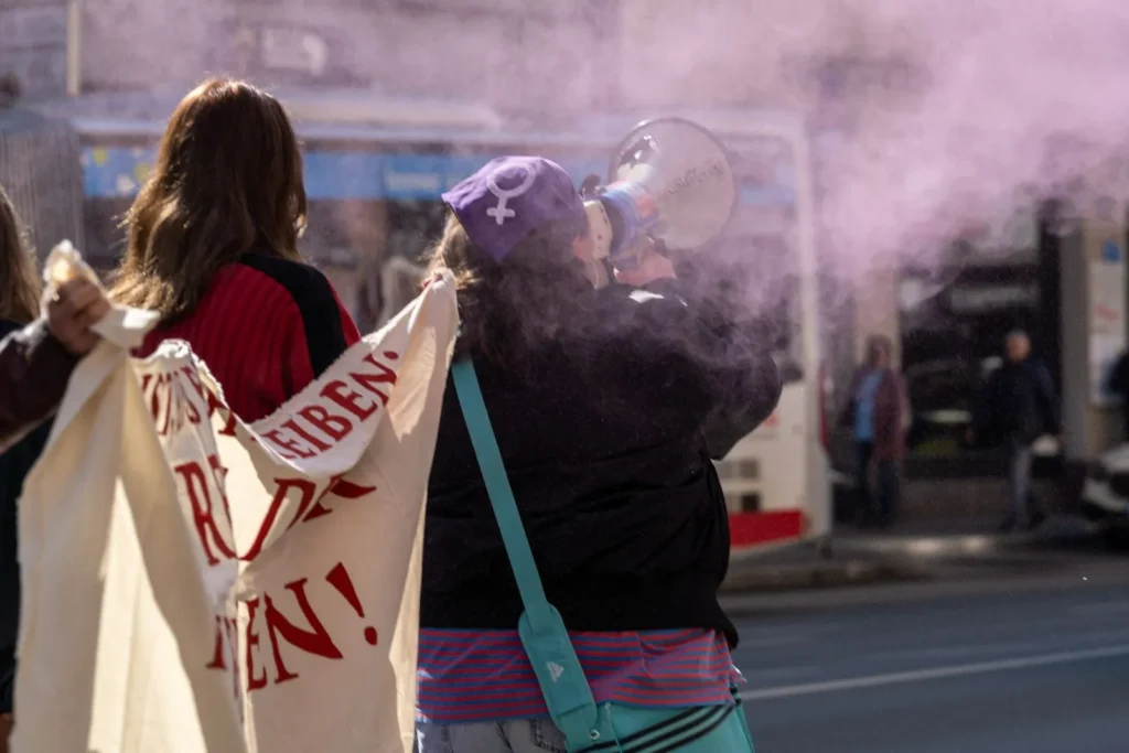 Demonstration frauenkampftag