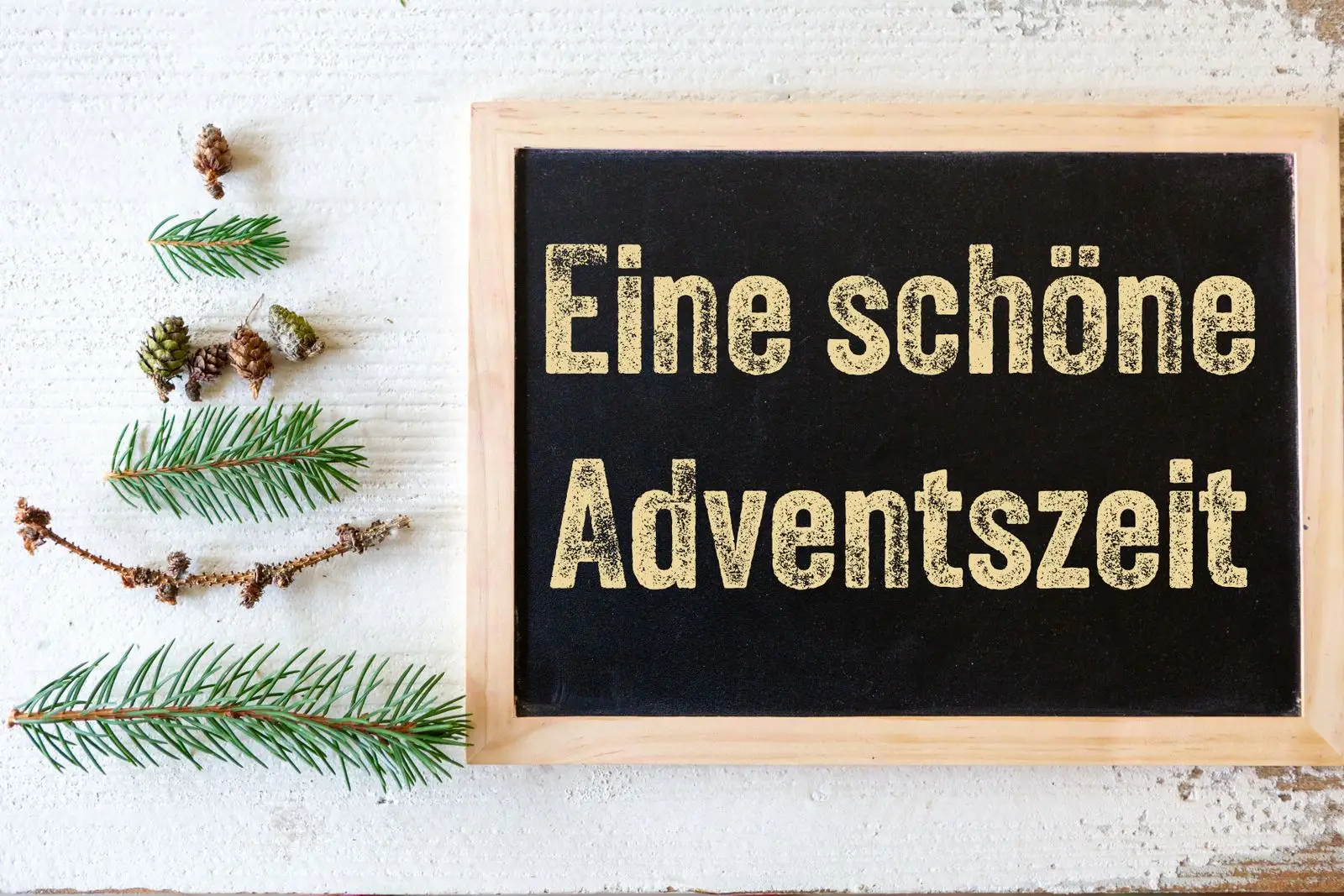 Advent 2025 bild mit tafel