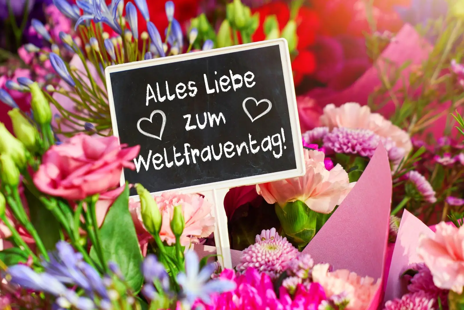 Frauentag gruß – alles liebe zum weltfrauentag