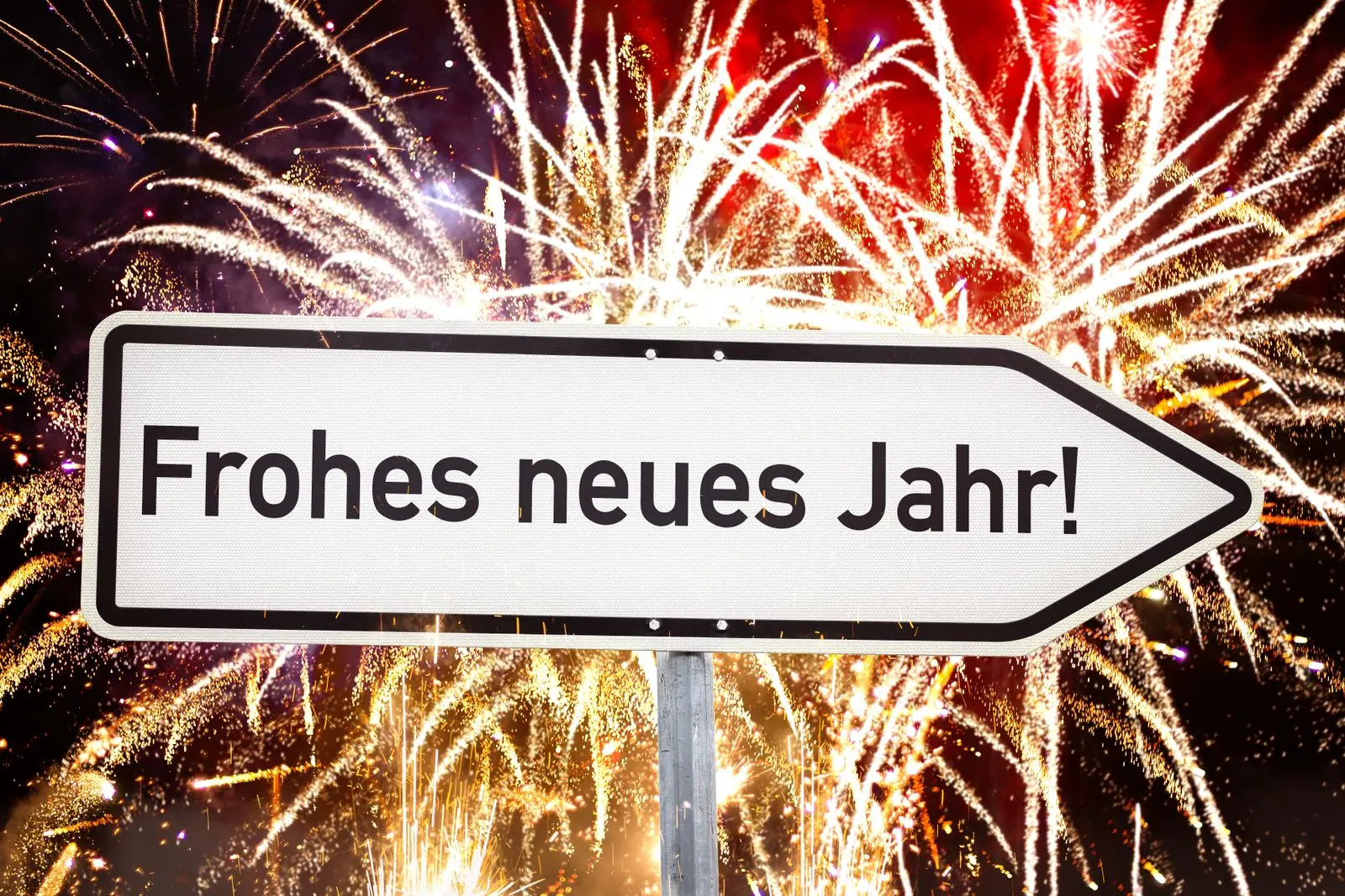 Frohes Neues Jahr Silvesterbild 2026