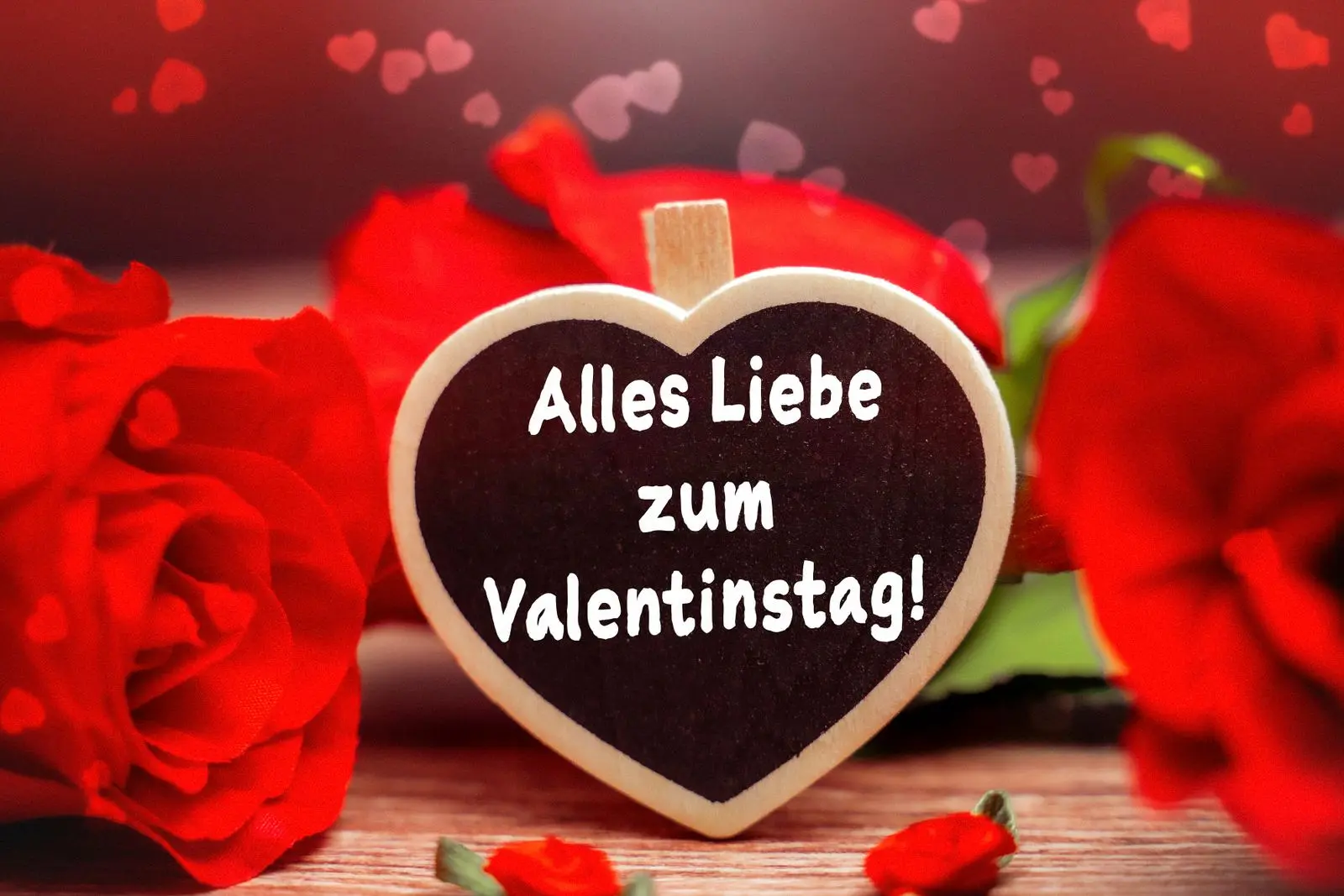 Liebe grüße zum valentinstag - bilder