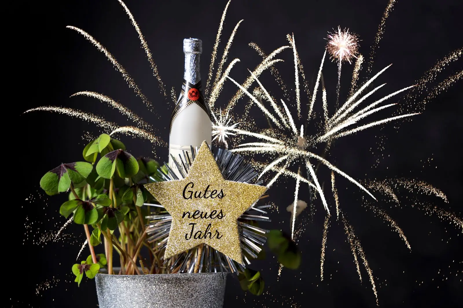 Neujahrswunsch gutes neues jahr