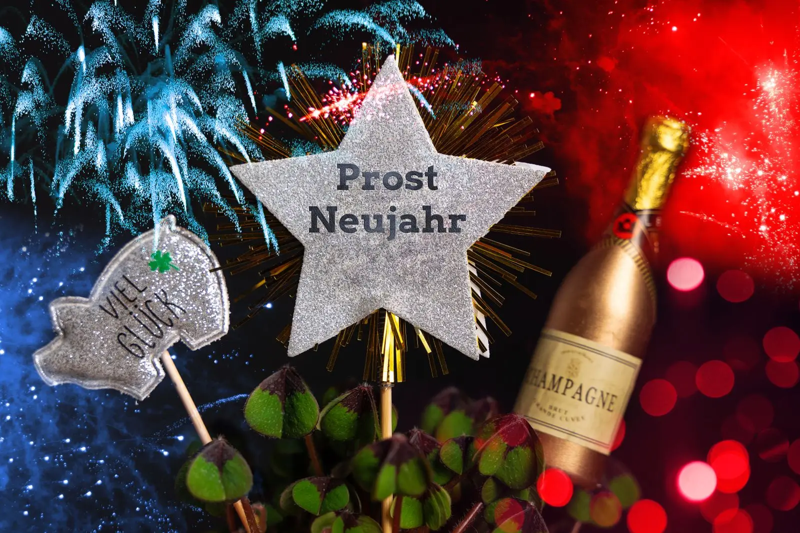 Neujahrswünsche bilder prost neujahr