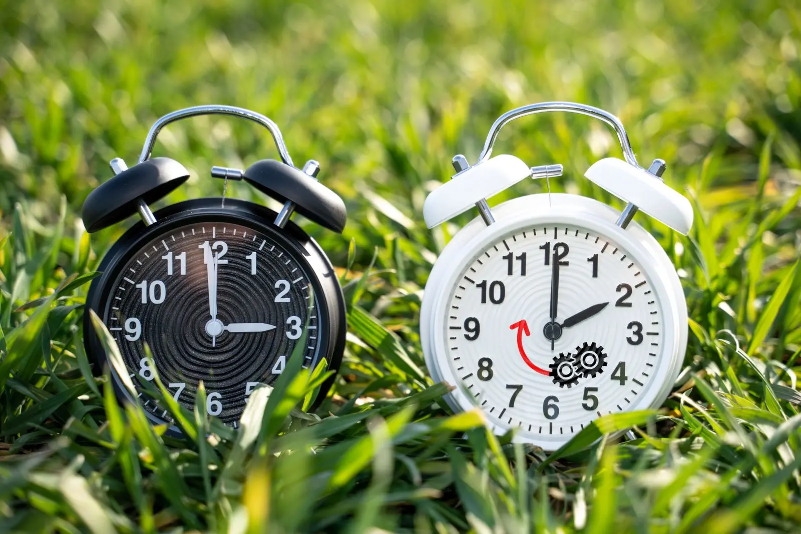 Umstellen der uhren bilder wecker