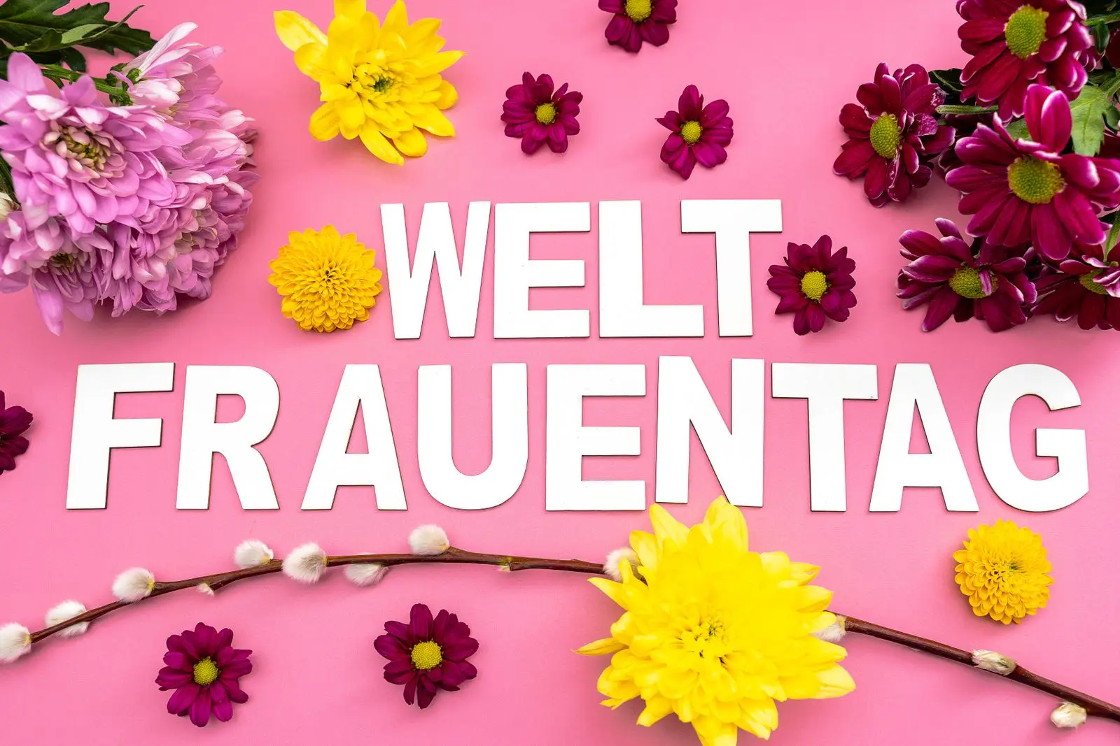 Weltfrauentag blumen