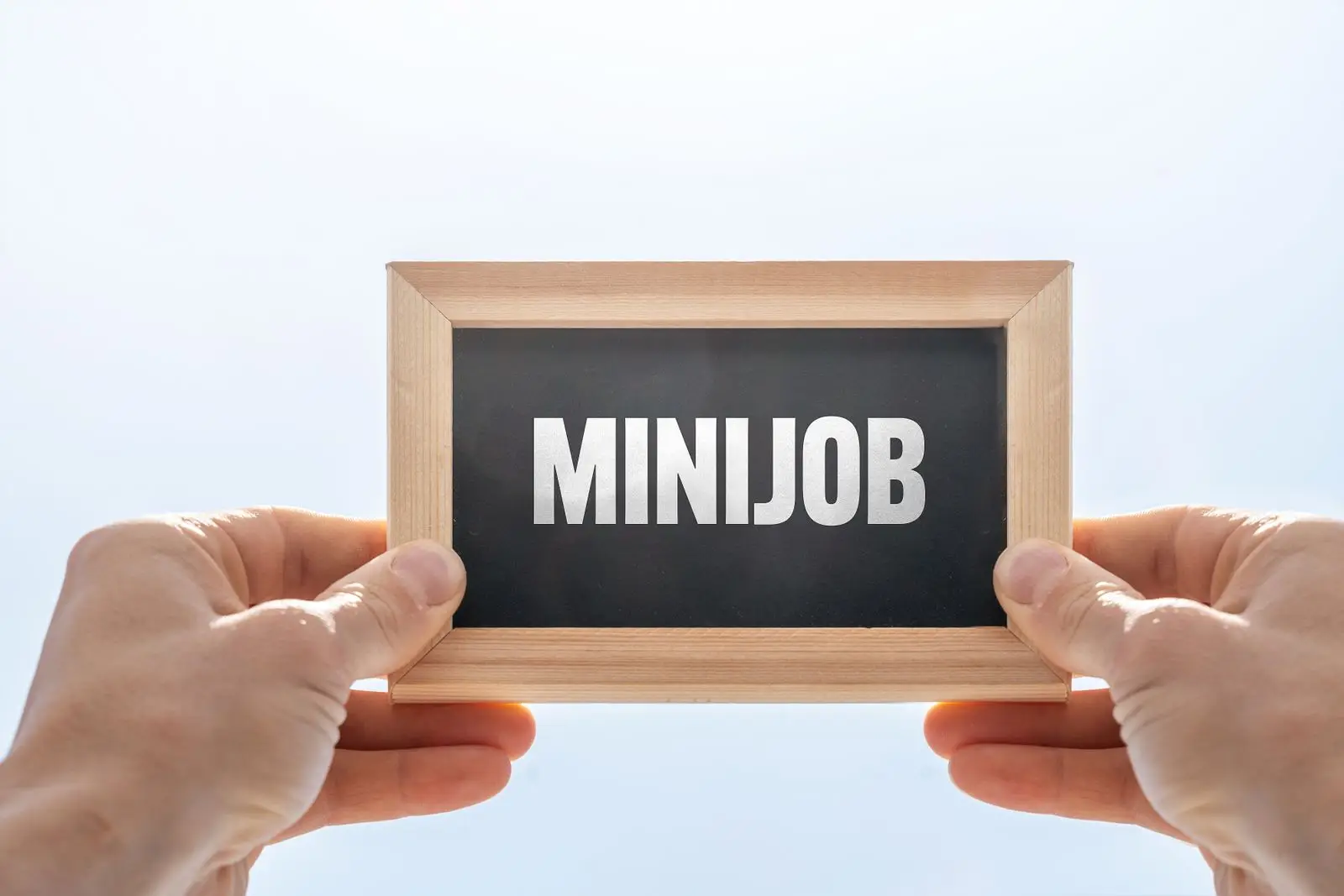 „minijob“ schild – bilder-stellenangebote.